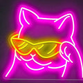 Cool Cat Neon Sign