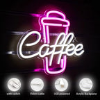 Coffee Cup Neon Sign