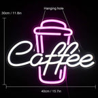 Coffee Cup Neon Sign