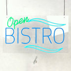 Bistro Open Neon Sign