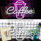Coffee Cup Neon Sign