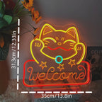 Lucky Cat Neon Sign