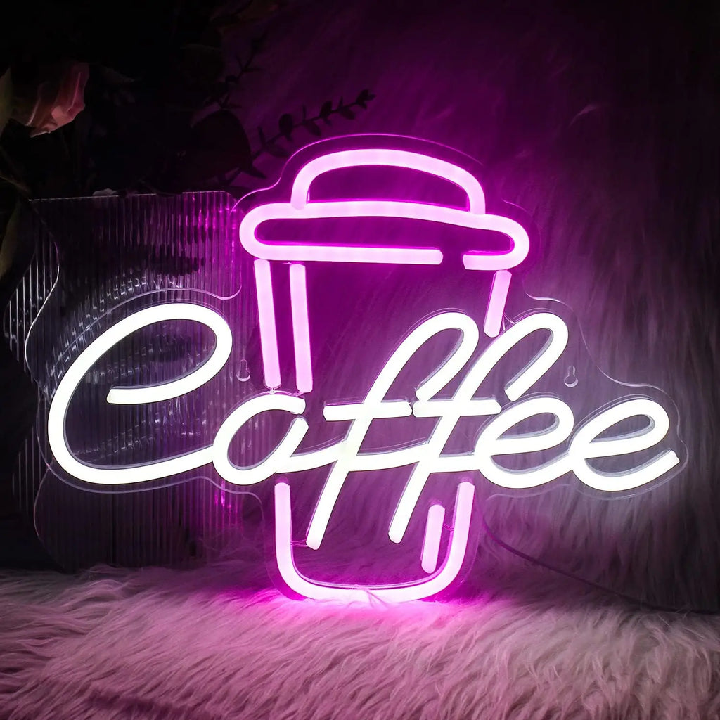Coffee Cup Neon Sign