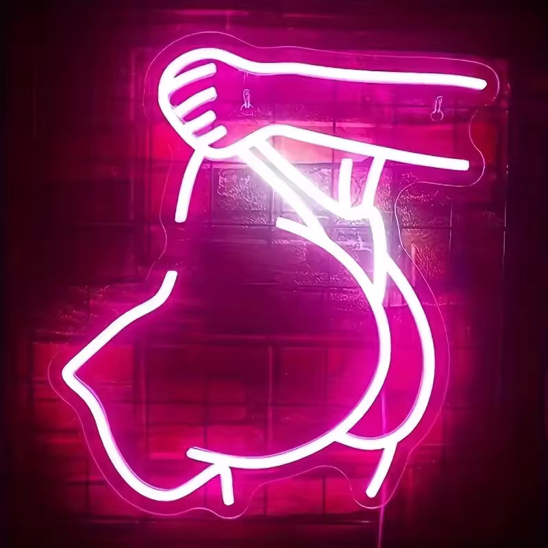 Booty Neon Sign