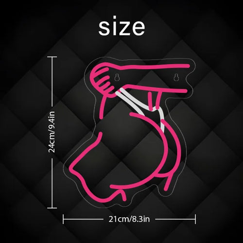 Booty Neon Sign