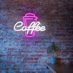 Coffee Cup Neon Sign