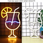 Glow & Sip Neon Sign
