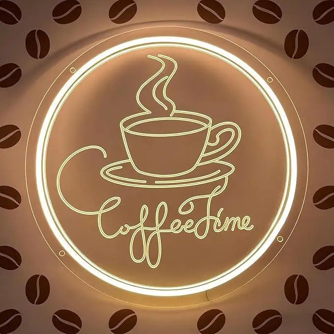 Home Coffee Neon Sign