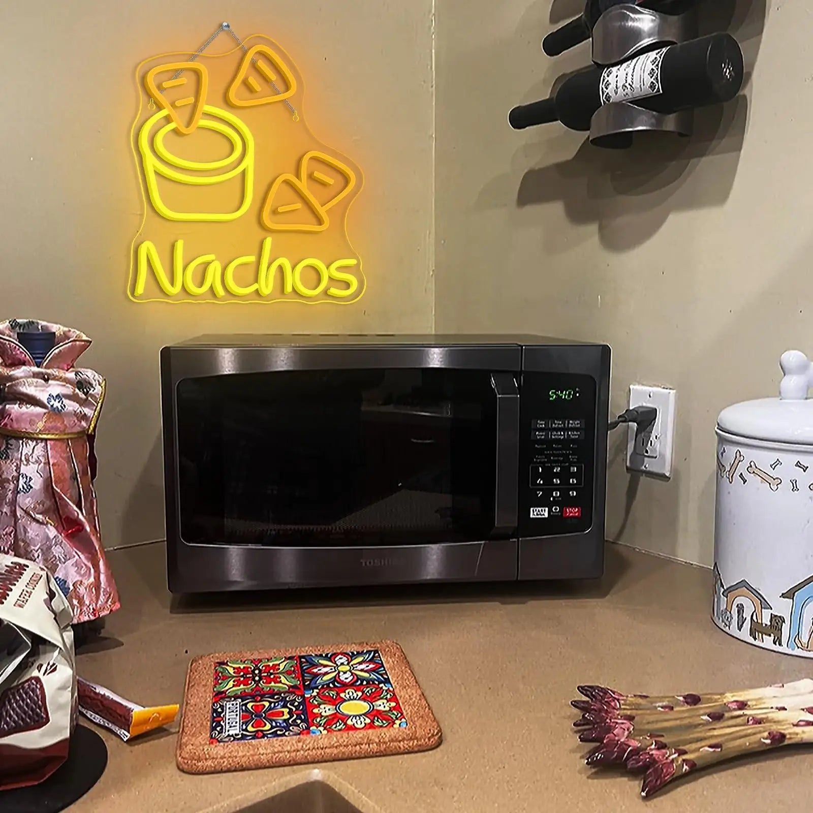 Nachos Neon Sign