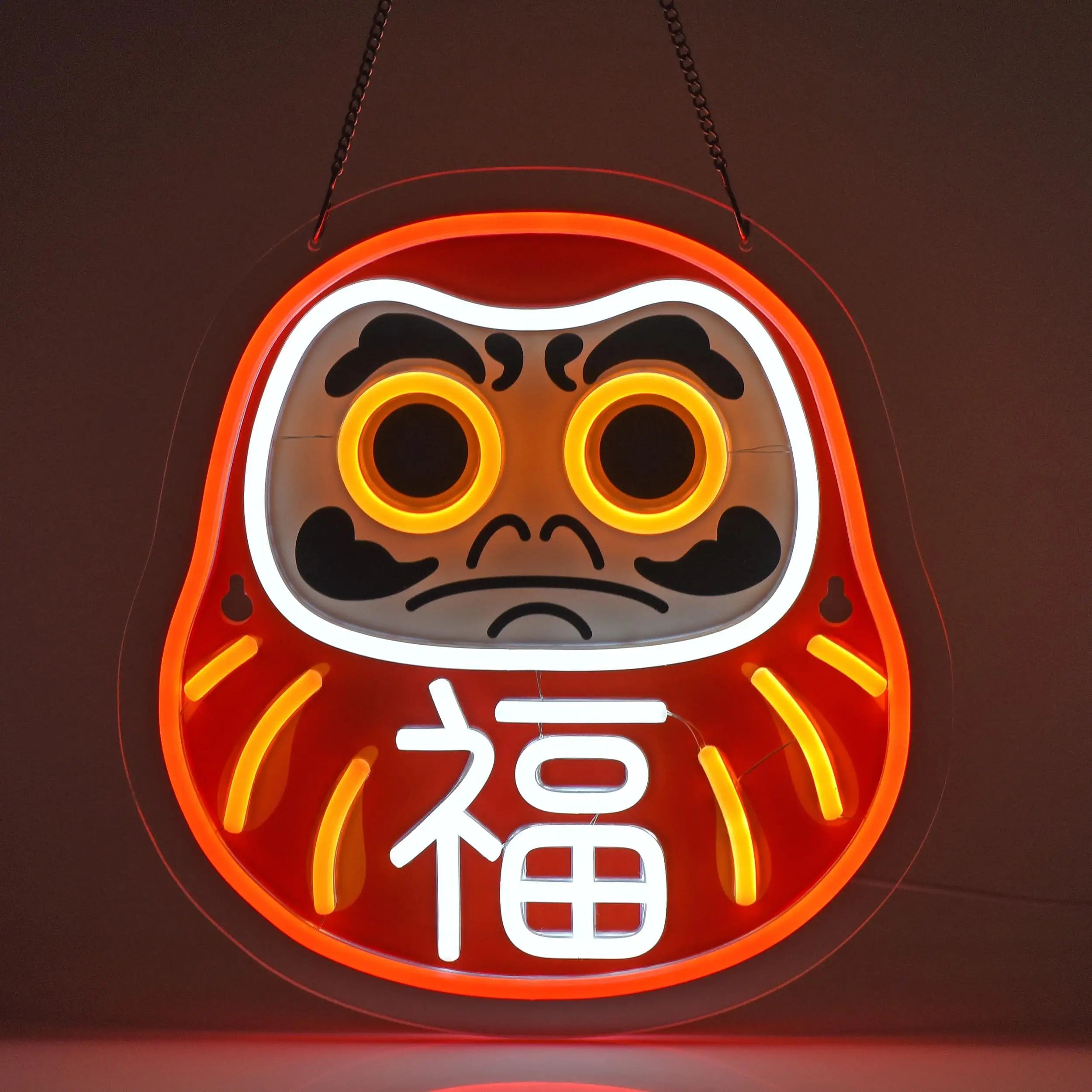 Daruma Neon Sign