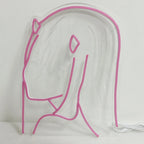 Zero Two Anime Neon Sign