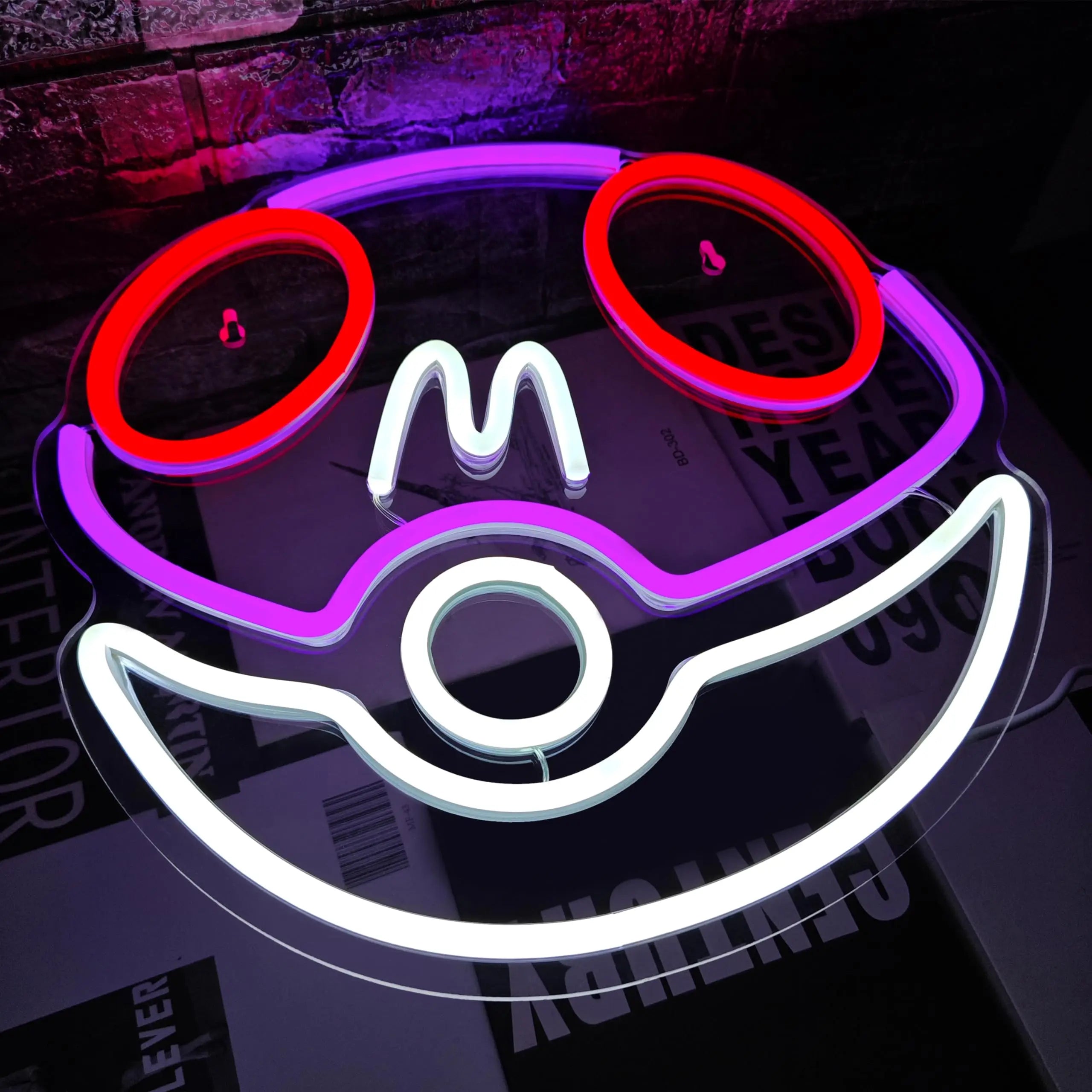 Masterball Neon Sign