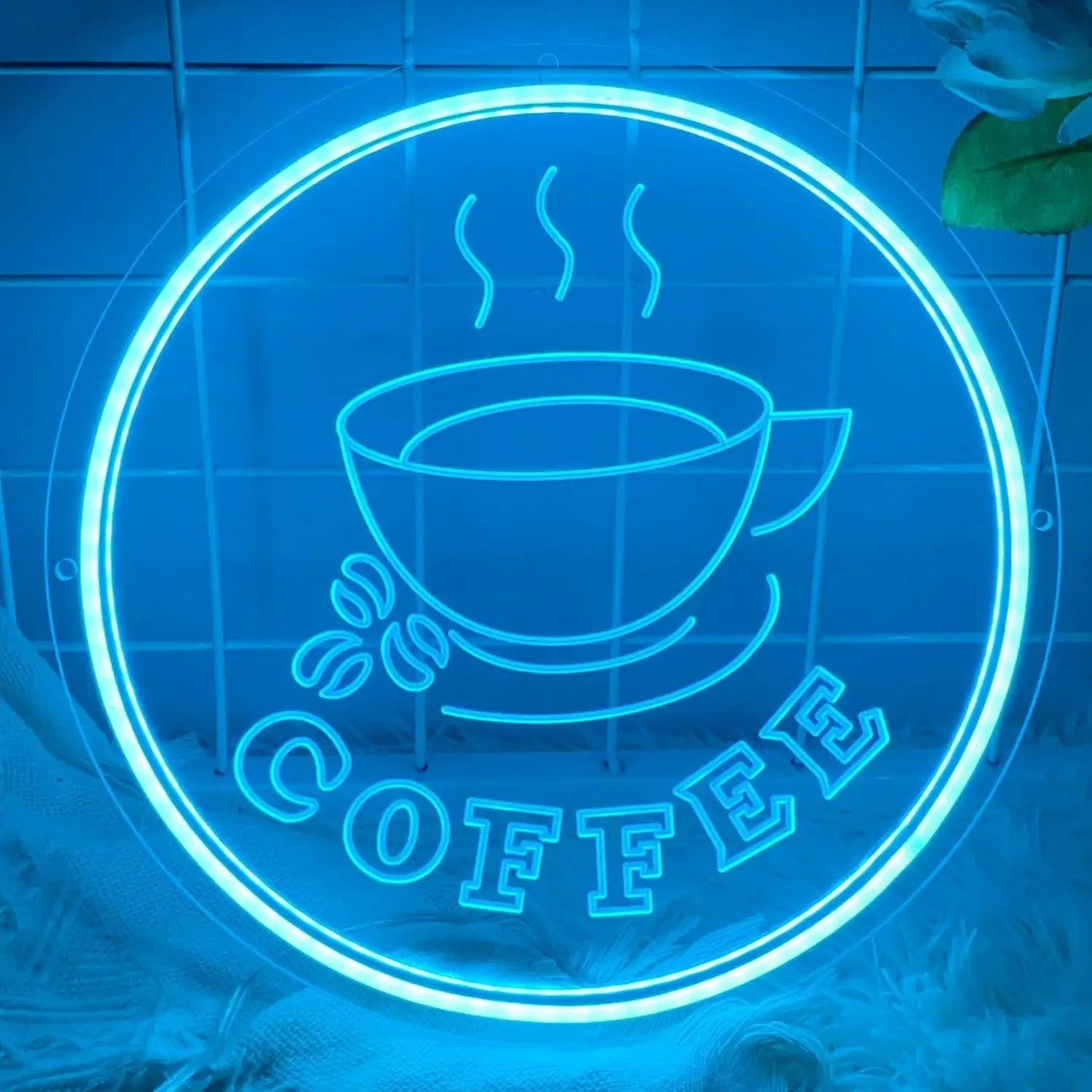 Home Coffee Neon Sign