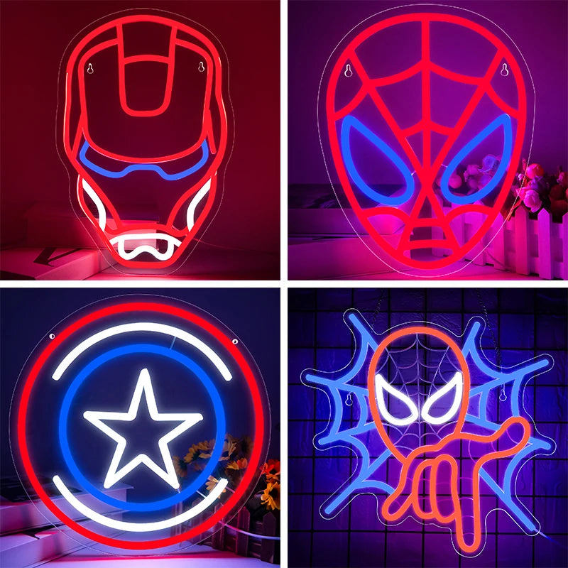 Avengers Neon Signs