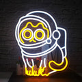Astronaut Cat Neon Sign