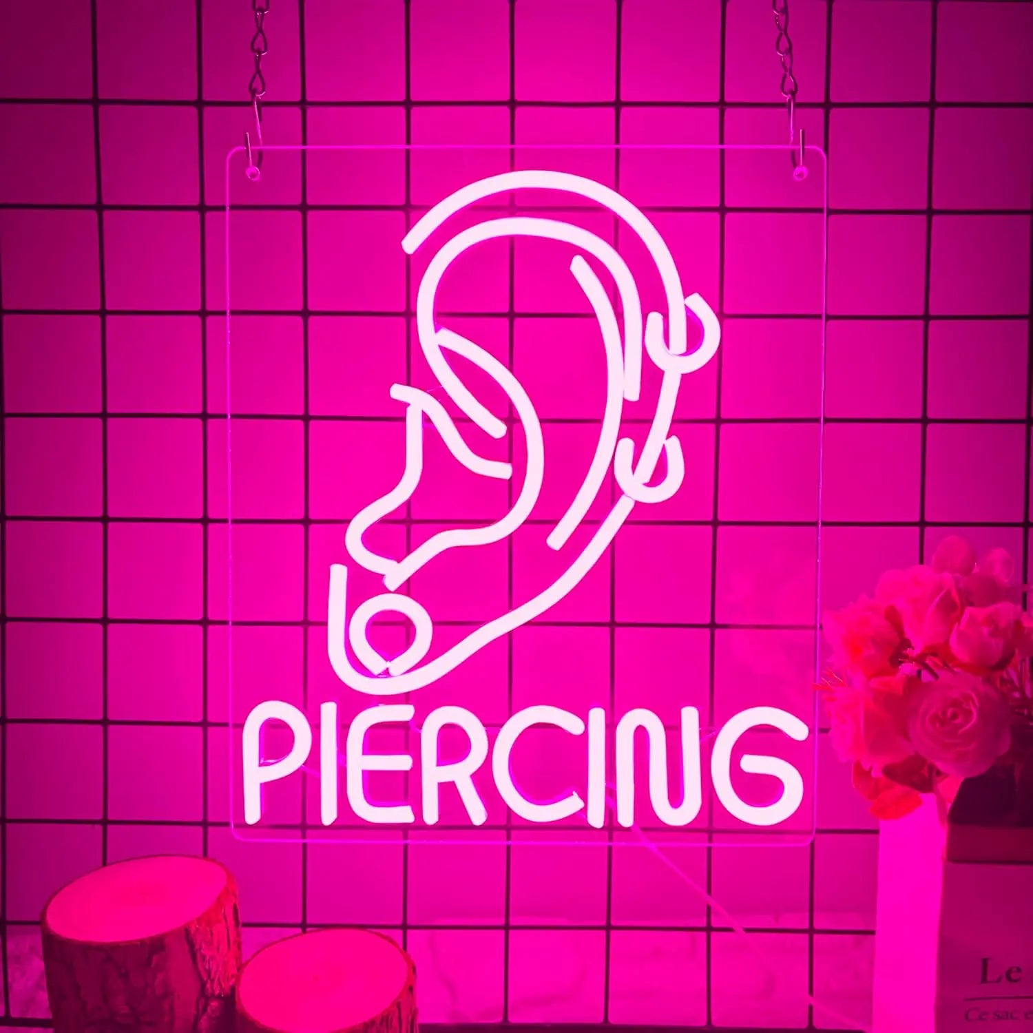 Piercing Neon Sign