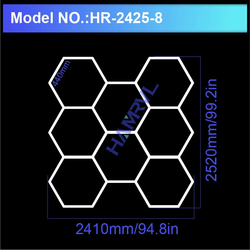 Hexagonal Neon Light
