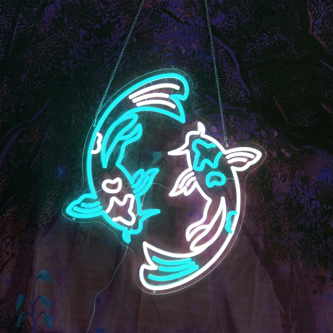 Koi Fish Neon Sign