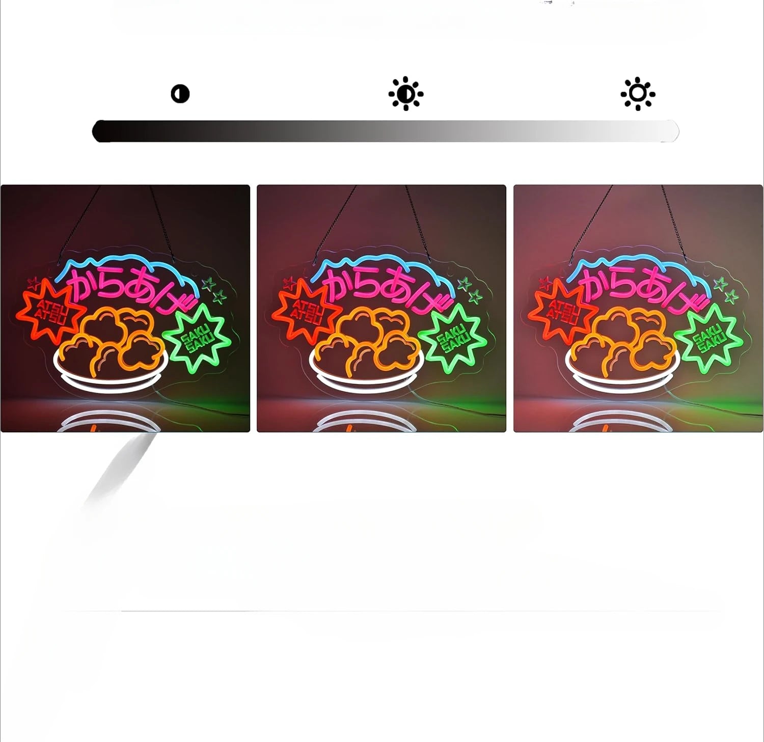 Fried Chicken Neon Light Sign