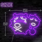 Weezing Neon Sign