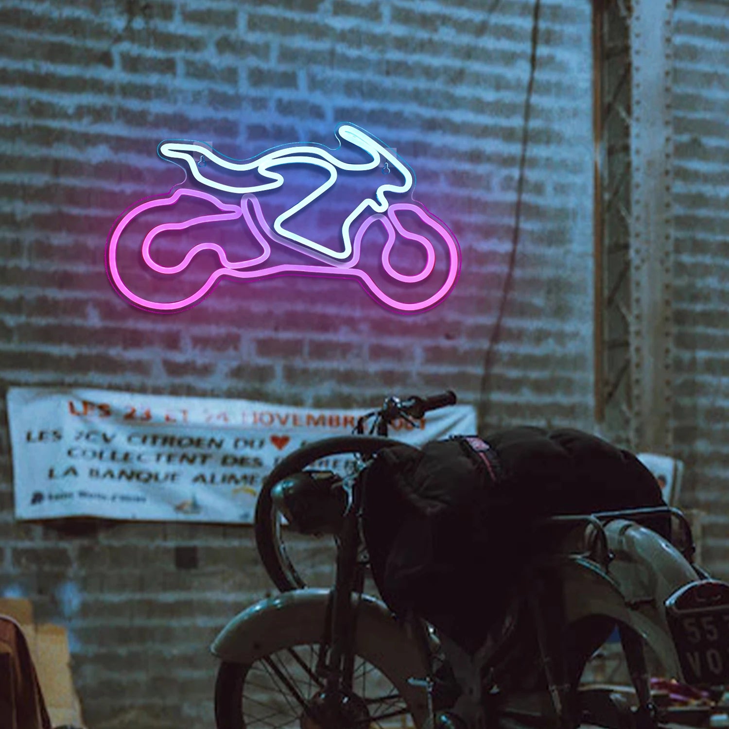 Motorcycle Neon Sign