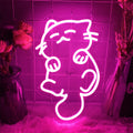 Sleeping Cat Neon Sign