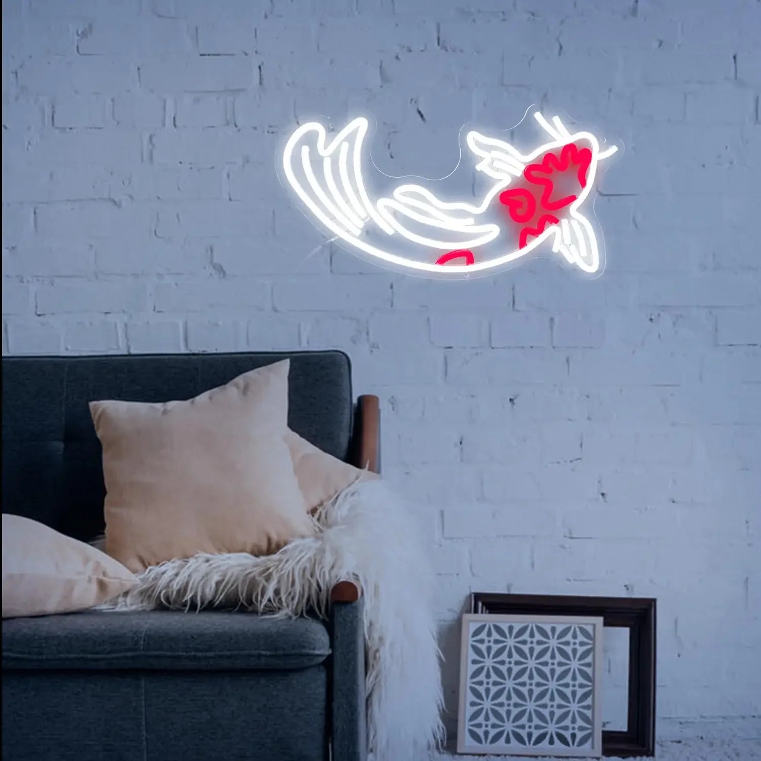 Neon Sign Koi