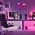 Nintendo Switch Game Pad Neon Sign