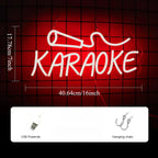 Karaoke Neon Sign