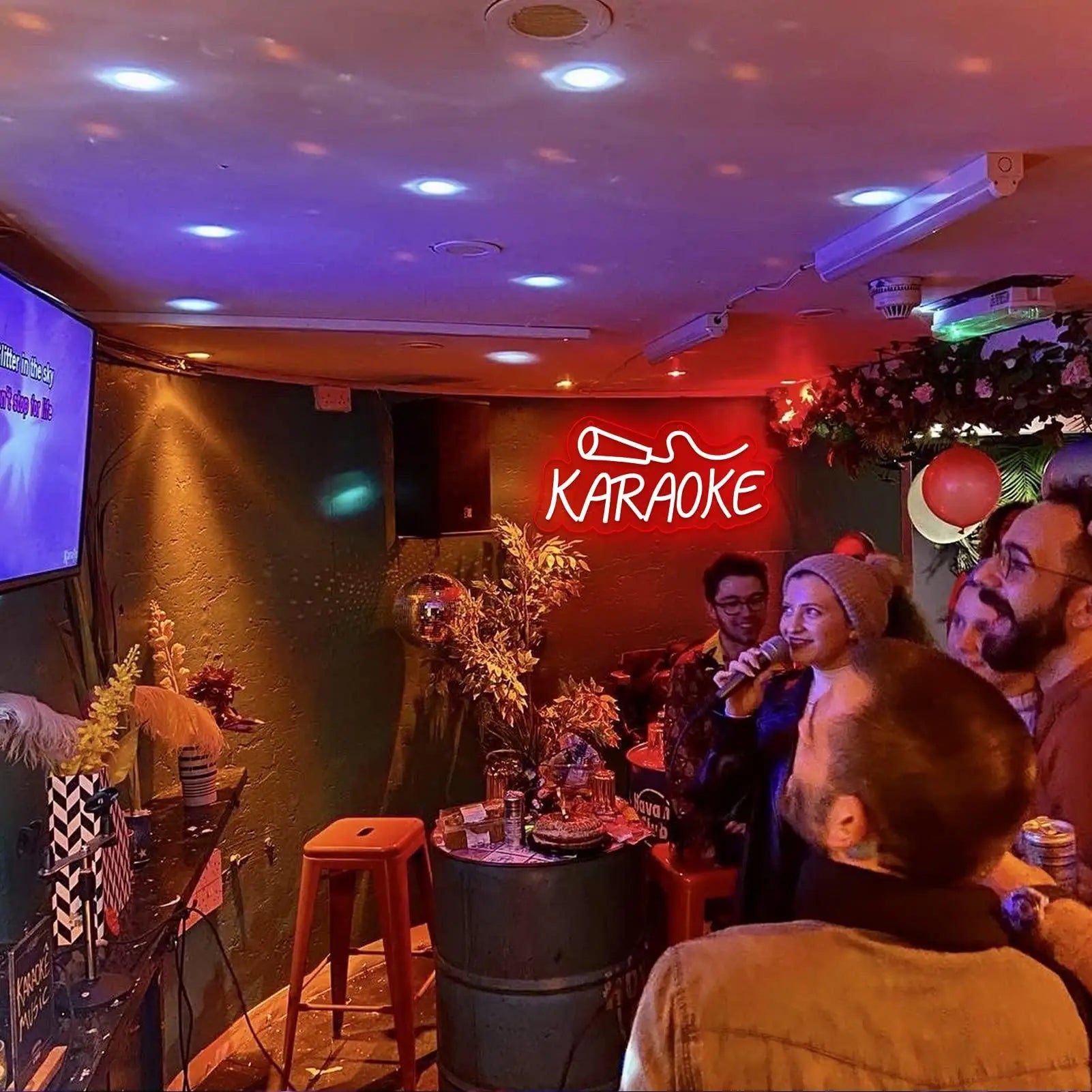 Karaoke Neon Sign