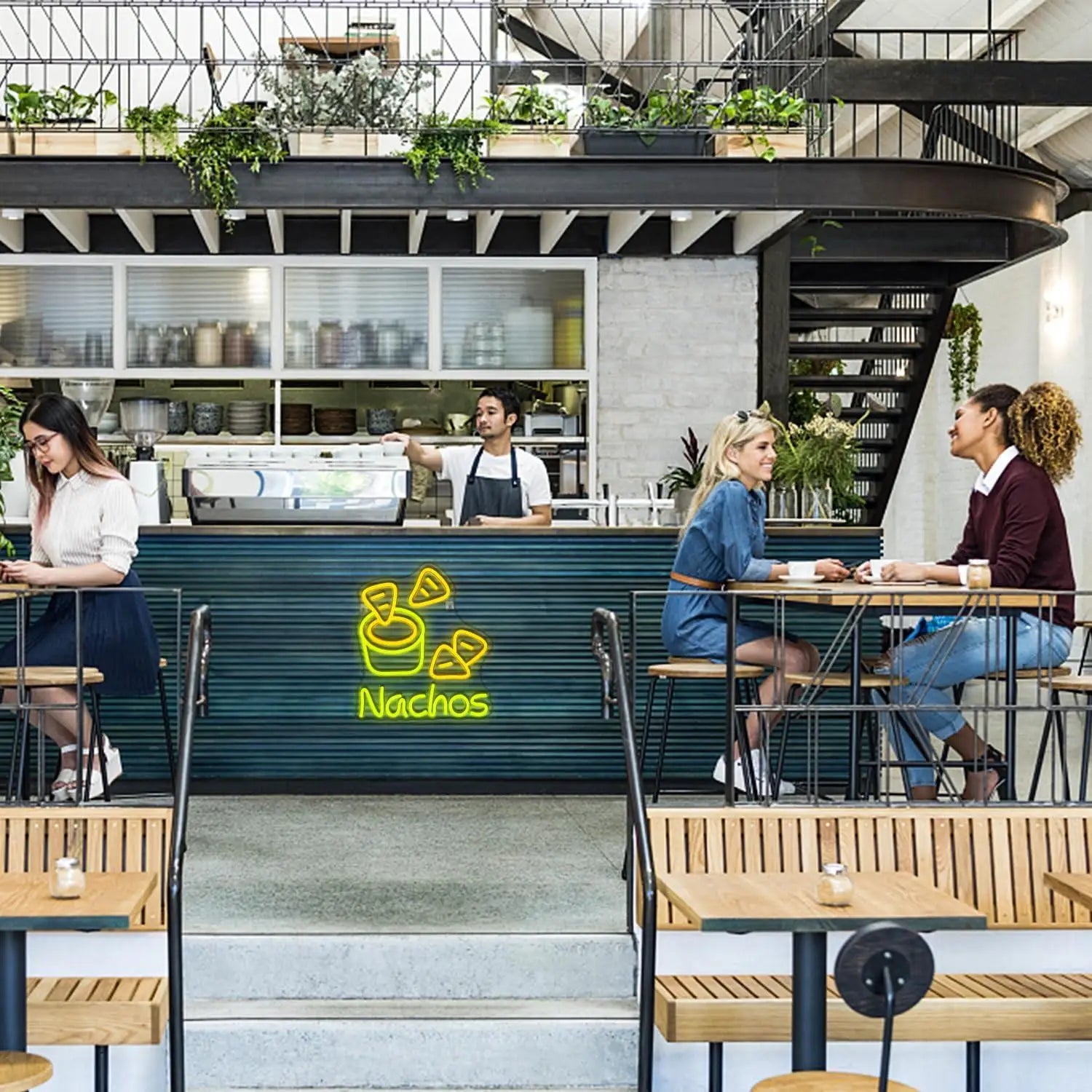 Nachos Neon Sign