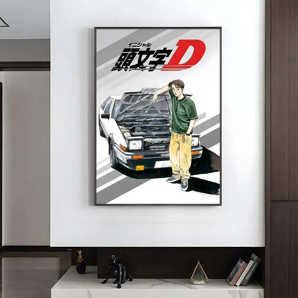 Initial D Wall Poster