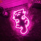 Sleeping Cat Neon Sign