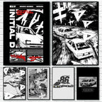 Initial D Wall Posters