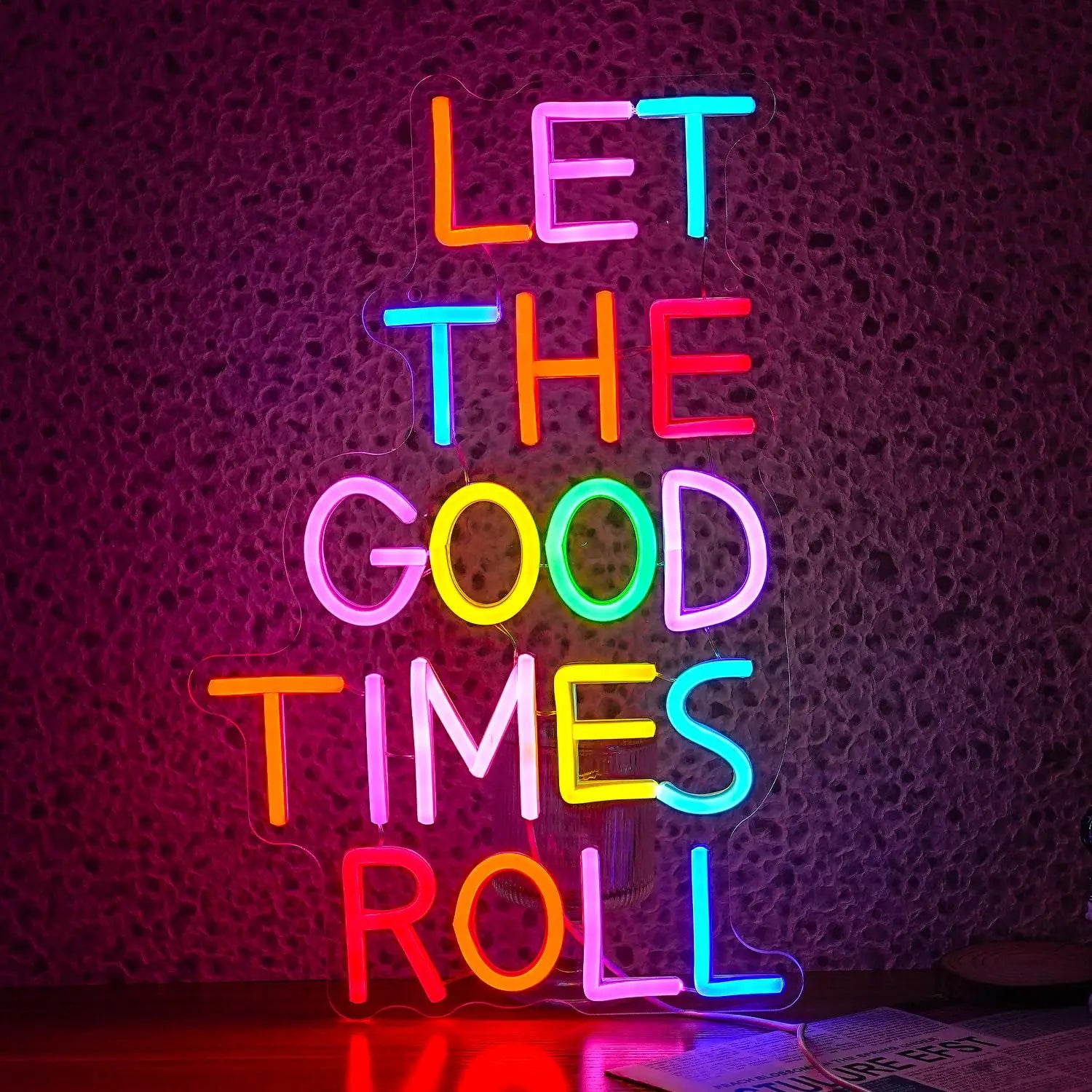 Let The Good Times Roll Neon Sign