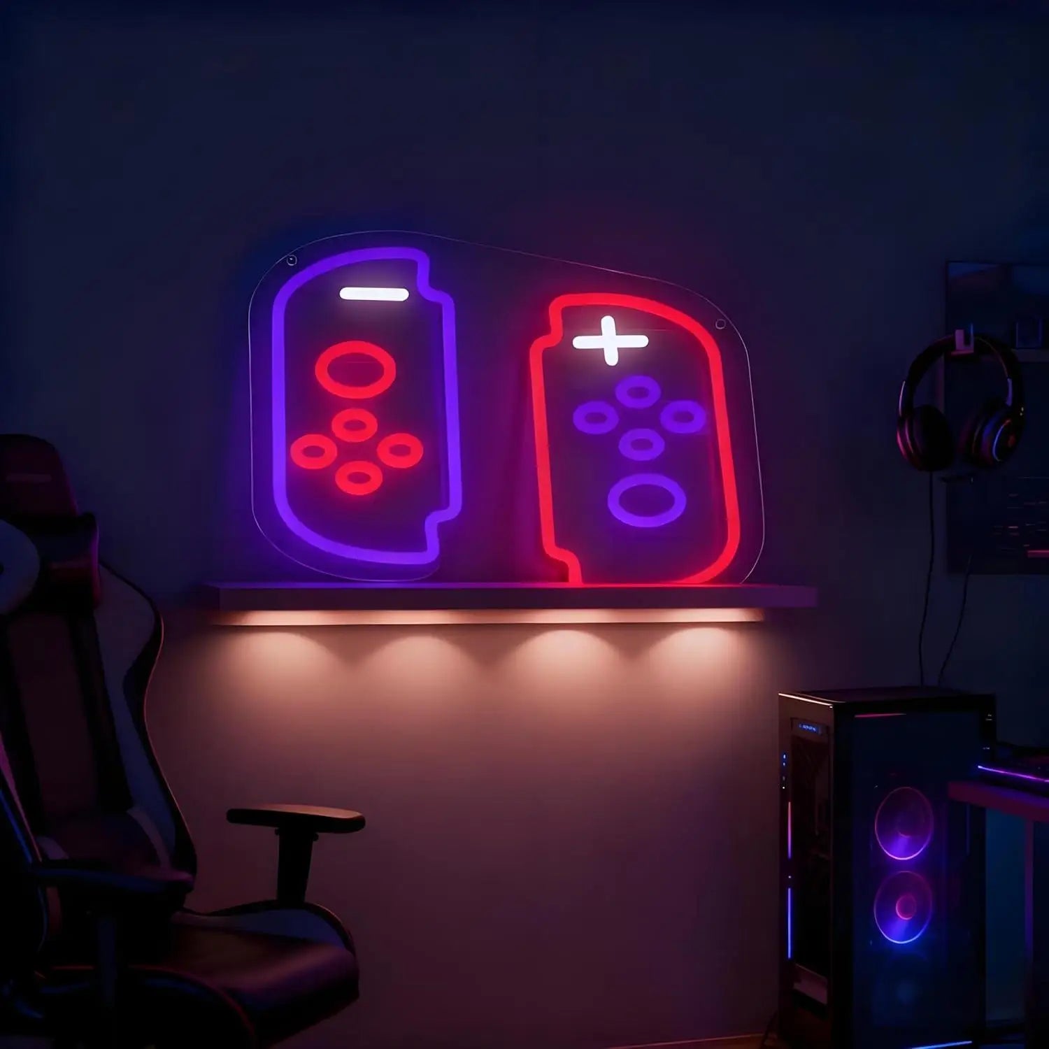 Nintendo Switch Game Pad Neon Sign