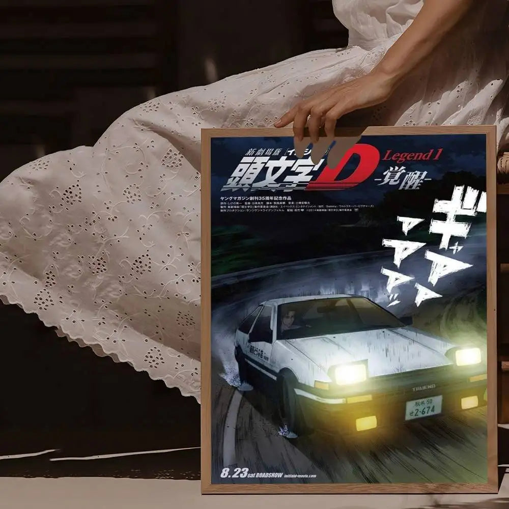 Initial D Takumi Posters