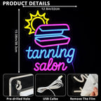 Tanning Salon Neon Sign