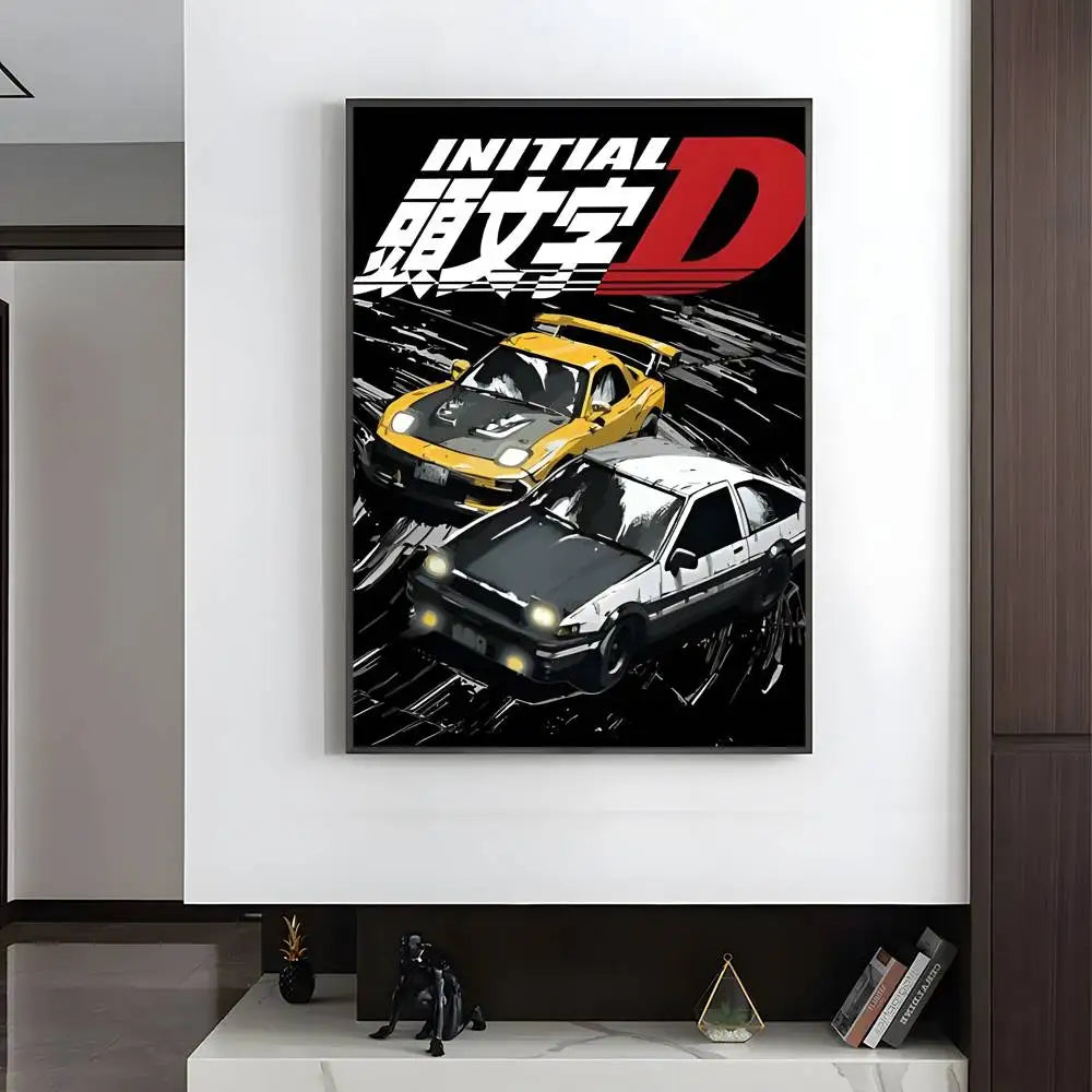 Initial D Wall Poster