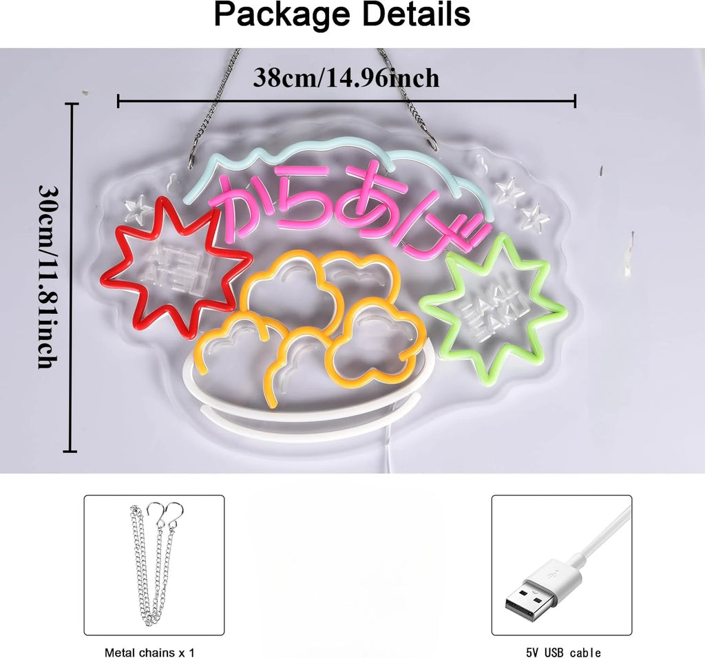 Fried Chicken Neon Light Sign