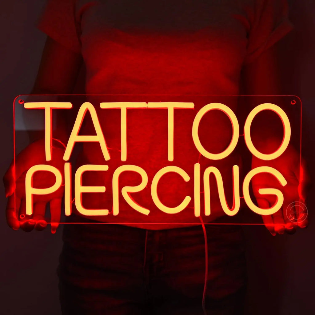 Piercing Neon Sign