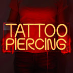 Piercing Neon Sign