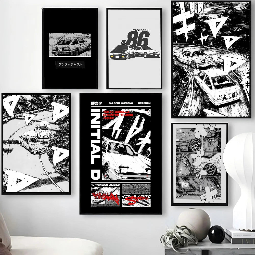 Initial D Wall Posters