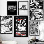 Initial D Wall Posters
