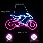 Motorcycle Neon Sign