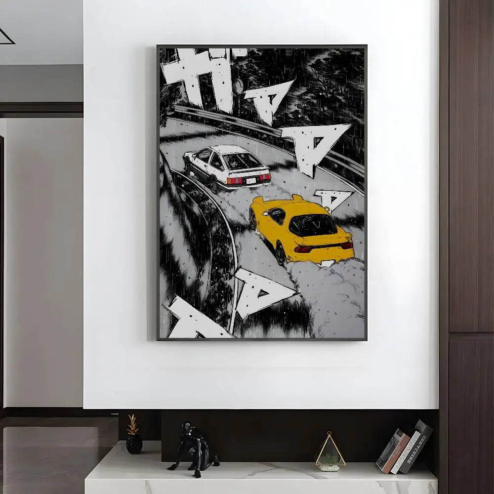 Initial D Wall Poster