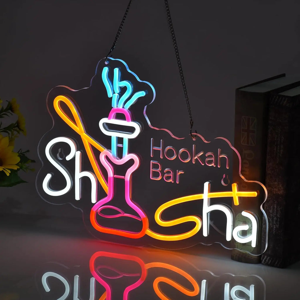 Shisha Hookah Neon Sign