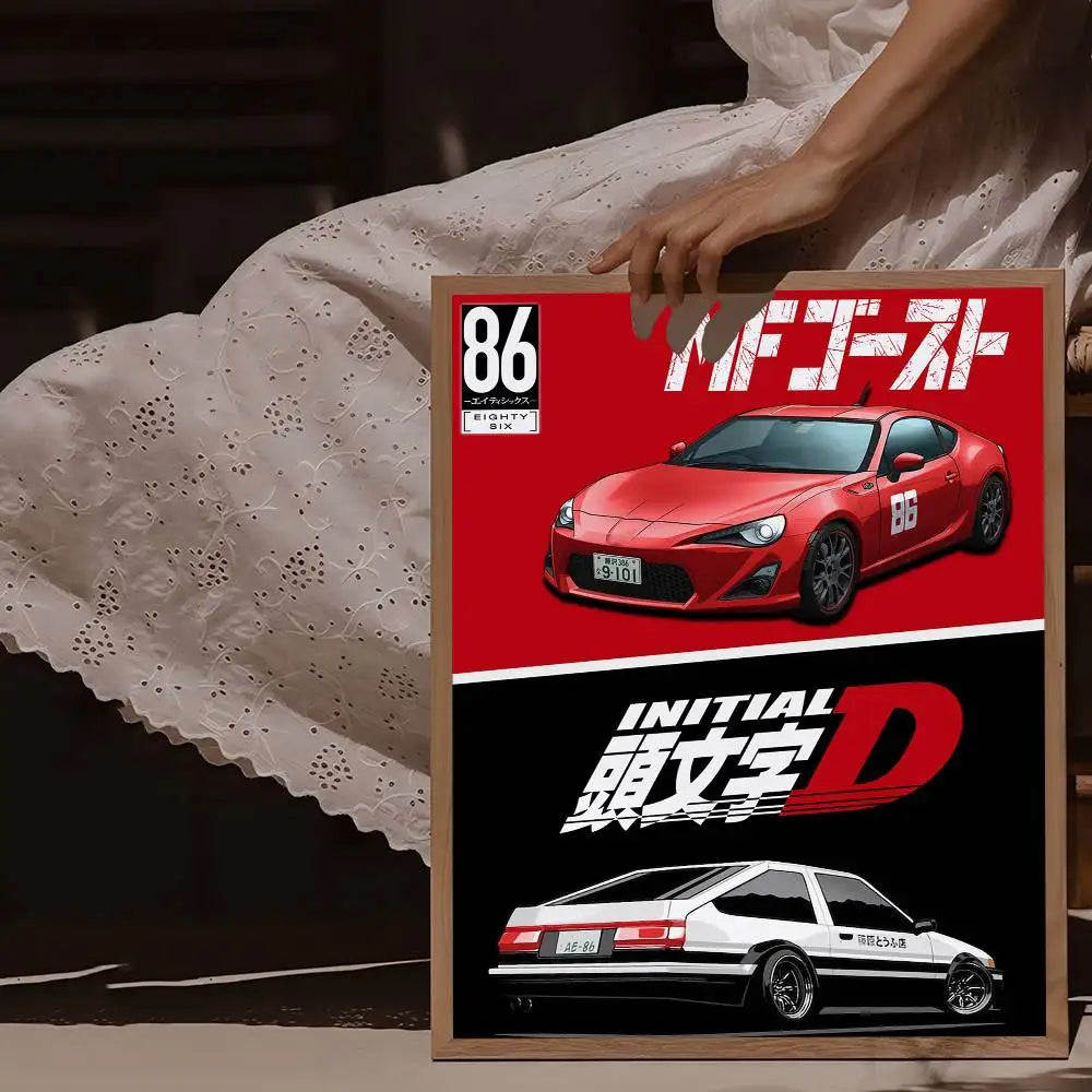 Initial D Takumi Posters