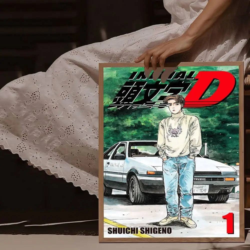 Initial D Takumi Posters