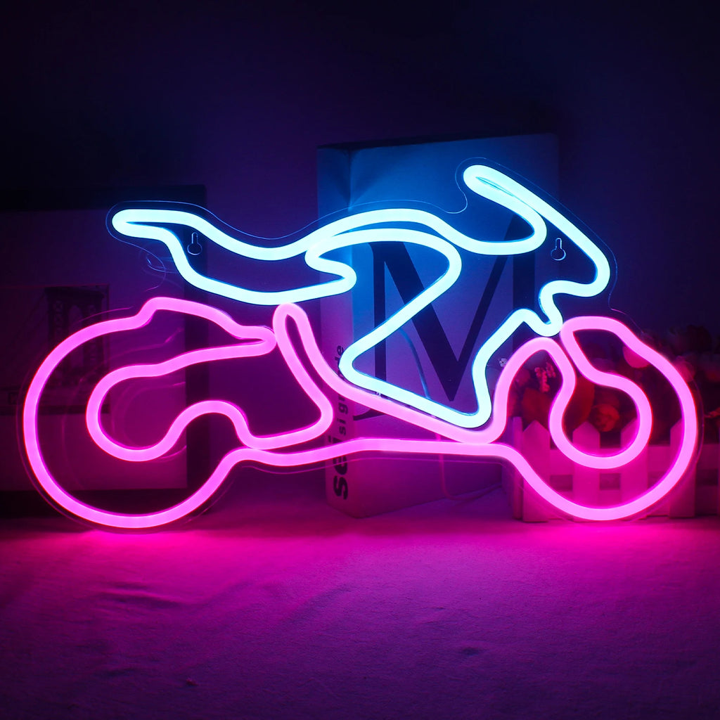 Motorcycle Neon Sign